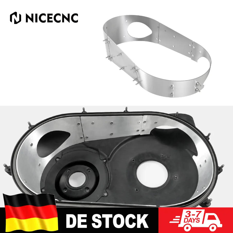 Image of Für Can-Am X3 Riemenkupplungsdeckelschutz für Can-Am Maverick X3 2017-2021 2019 R RR Max Turbo Aluminium UTV Zubehör