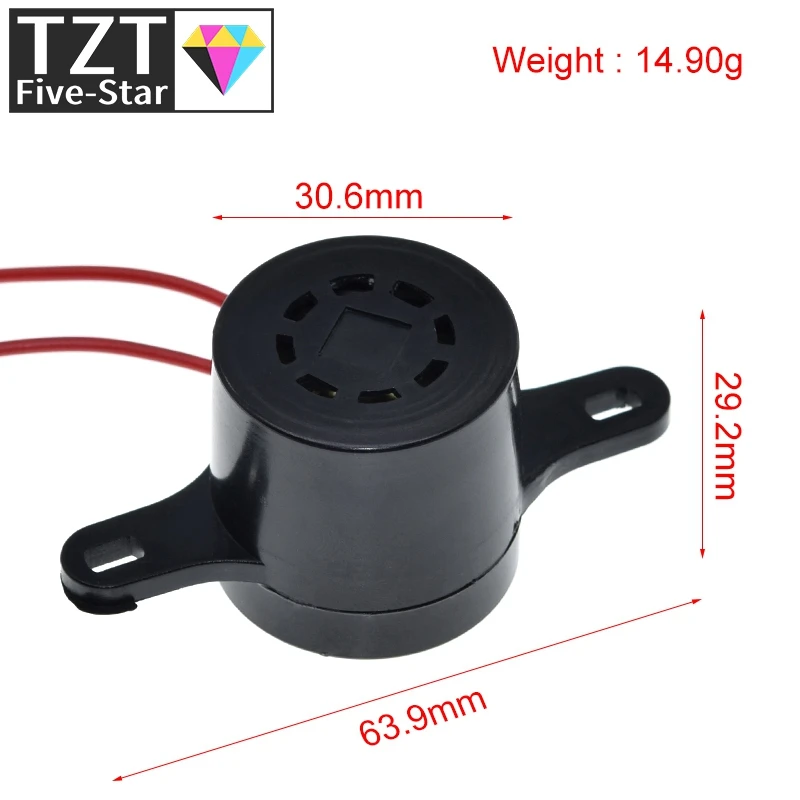 1/3PCS ZMQ-2729 Summer Beeper AC220V 10MA 90DB Alarm Sirene Für Arduino