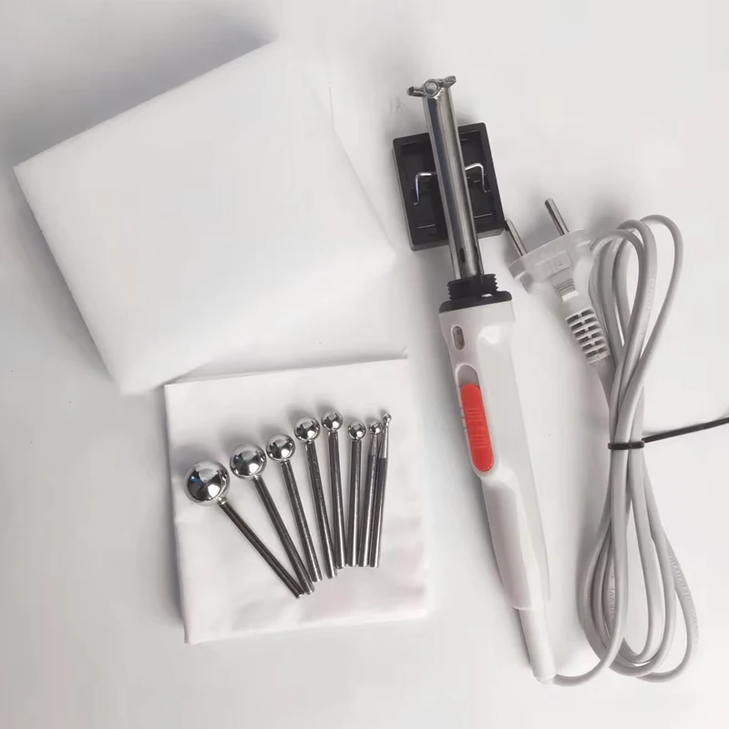 Flower Ironing Tool Set DIY White Artificial Flower Making Tools Fabric Flower Ironing Machine Fabric Flower Making Tools