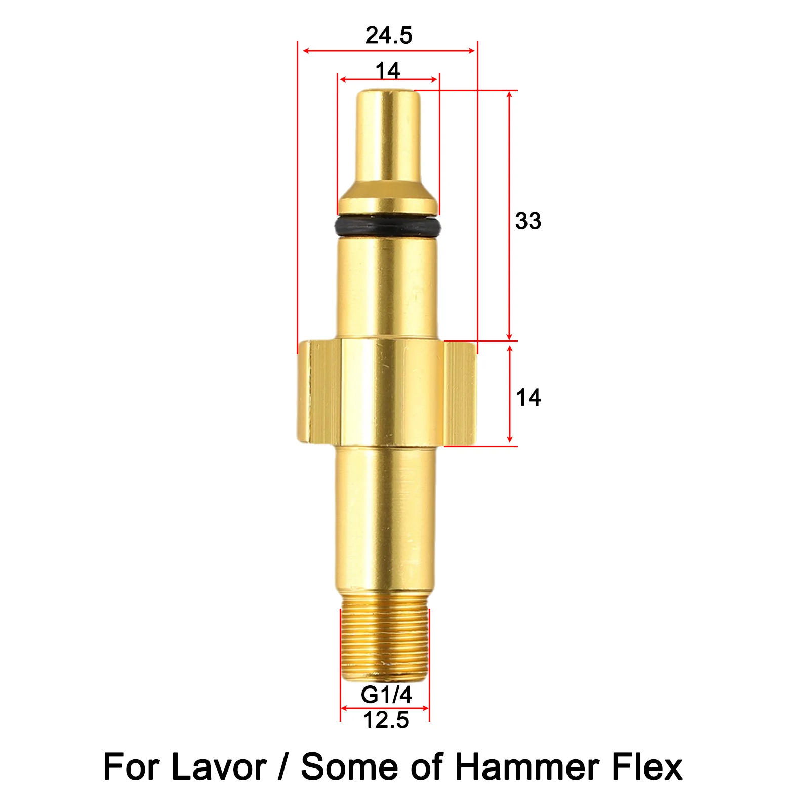 Quick Connect Foam Lance Connector Adapter for Karcher and For Bosch Pressure Washer High Quality (95 characters)