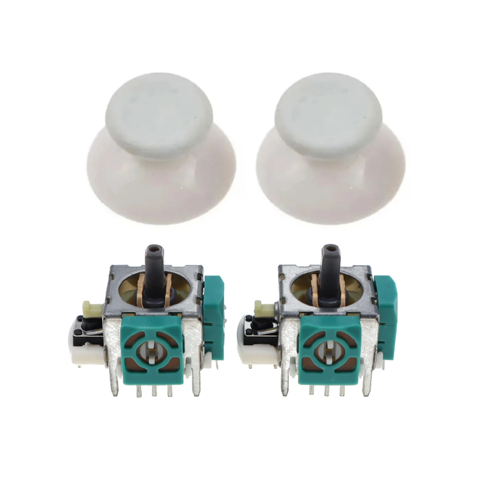 1 مجموعة ثلاثية الأبعاد عصا التحكم التناظرية عصا الاستشعار وحدة الجهد و ThumbStick لوحدة تحكم Microsoft Xbox 360