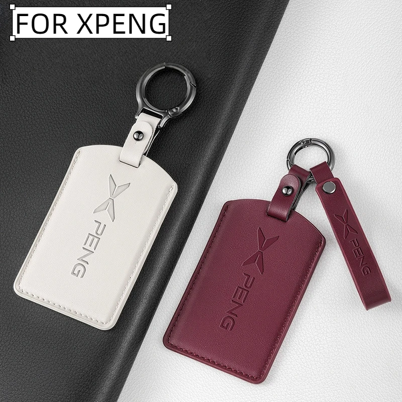 

For XpengMONA M03 card key case P7 plus G6 G9 X9 card case NFC genuine leather protective case