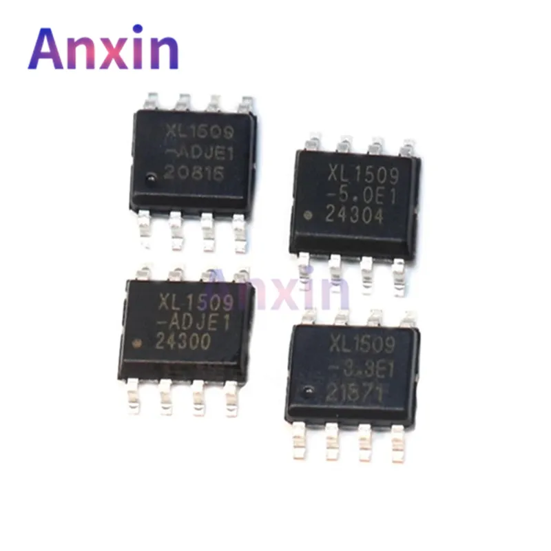 

10PCS XL1509 3.3V 5V 12V ADJ XL1509-3.3E1 XL1509-5.0E1 XL1509-12E1 XL1509-ADJE1 SOP-8 SMD 2A 150KHz 40V Buck DC-DC Converter IC