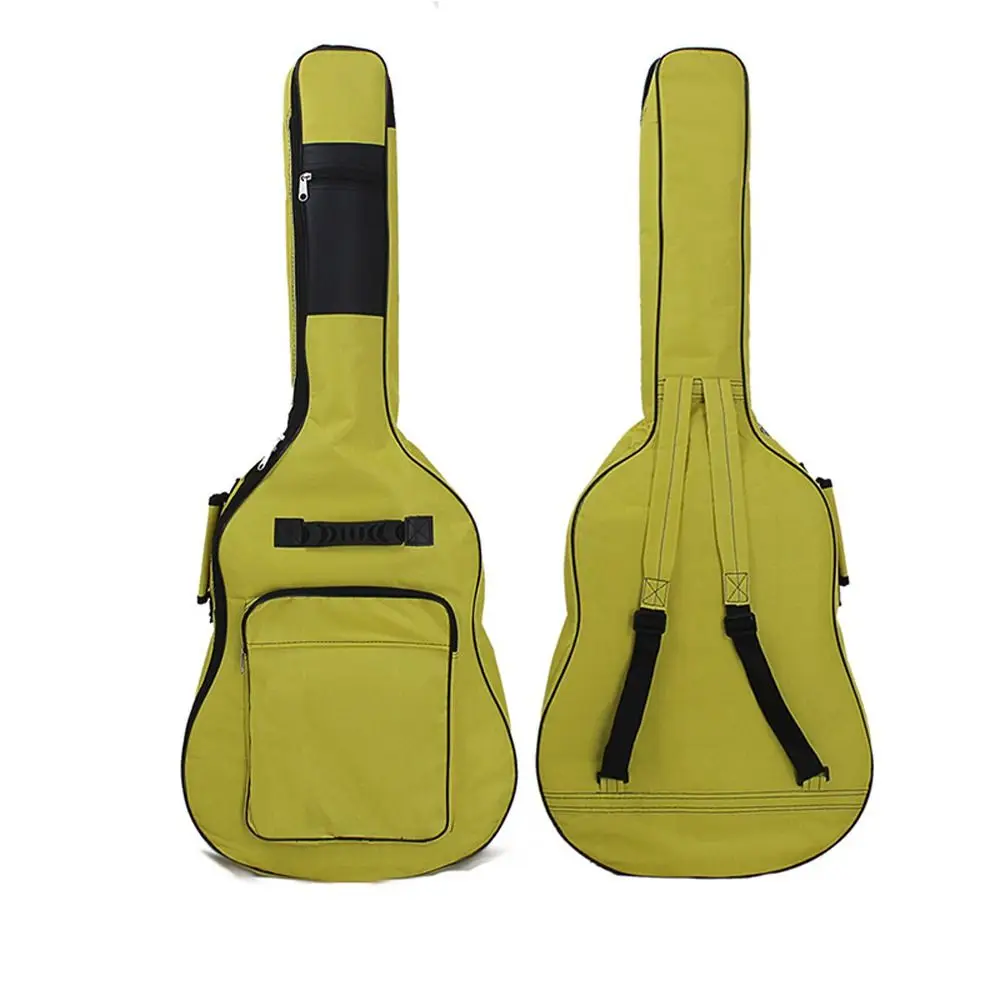

Acoustic Double Straps Women Men Storage Pouch Waterproof Electric Guitar Case Shoulders Bag Backpack 40/41 Inch Guitar Bag