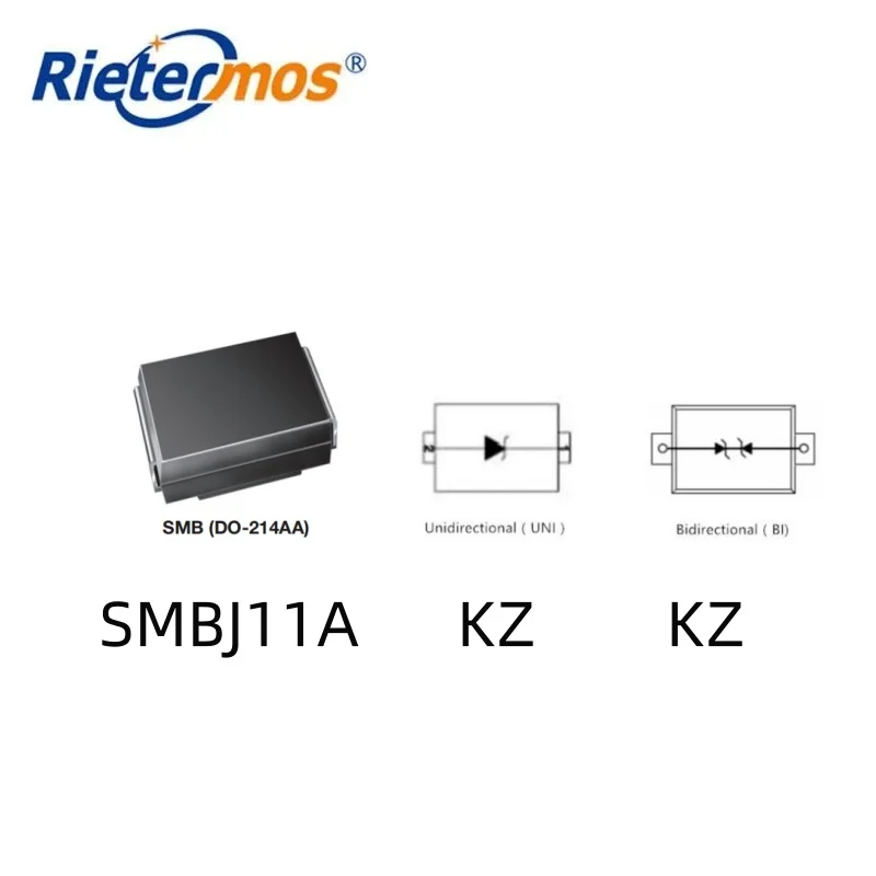 750 قطعة SMBJ11A SMBJ11CA SMBJ12A SMBJ12CA SMBJ13A SMBJ13CA SMBJ14A SMBJ14CA SMB جودة عالية صنع في الصين