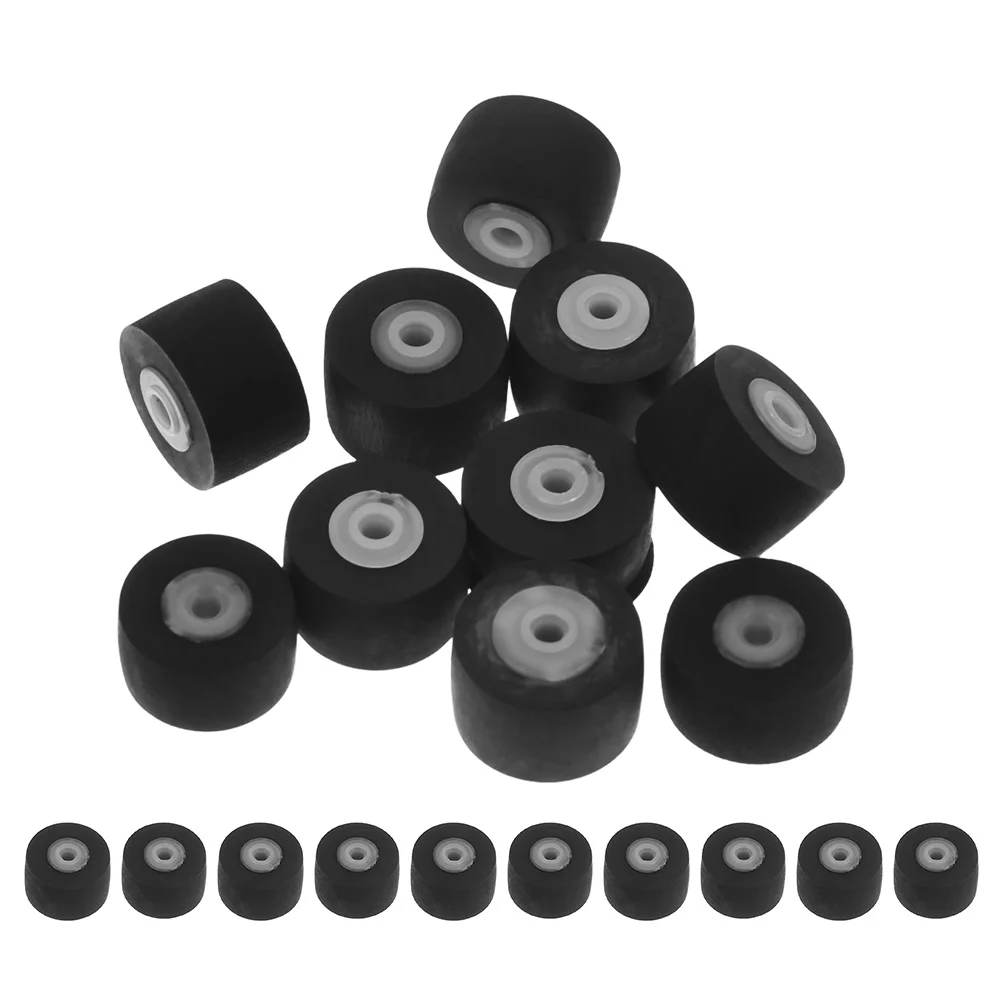 20 Pcs VCR Pinch Roller Cassette Recorder Machine Megaphone Tape for Audio Rubber Pulley