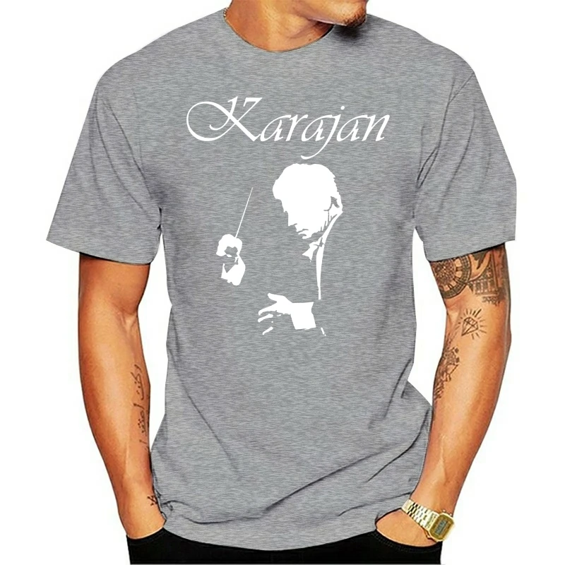 Men tshirt Short sleeve Women T-Shirt T shirt Karajan (conductor) Classic T Shirt