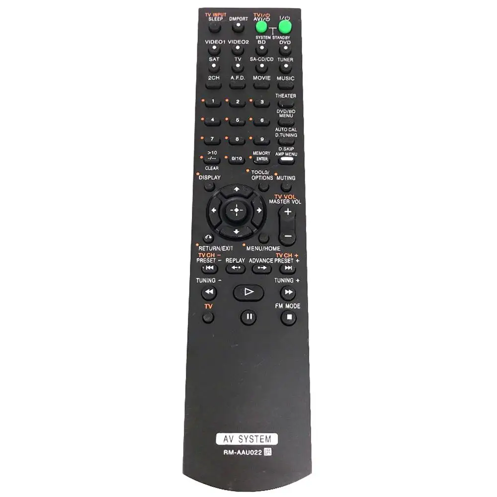 NEW Remote CONTROL RM-AAU022 For Sony STR-KS2300 STR-DG520 RM-AAU019 STR-DG520B str-dg710 AV system FERNBEDIENUNG