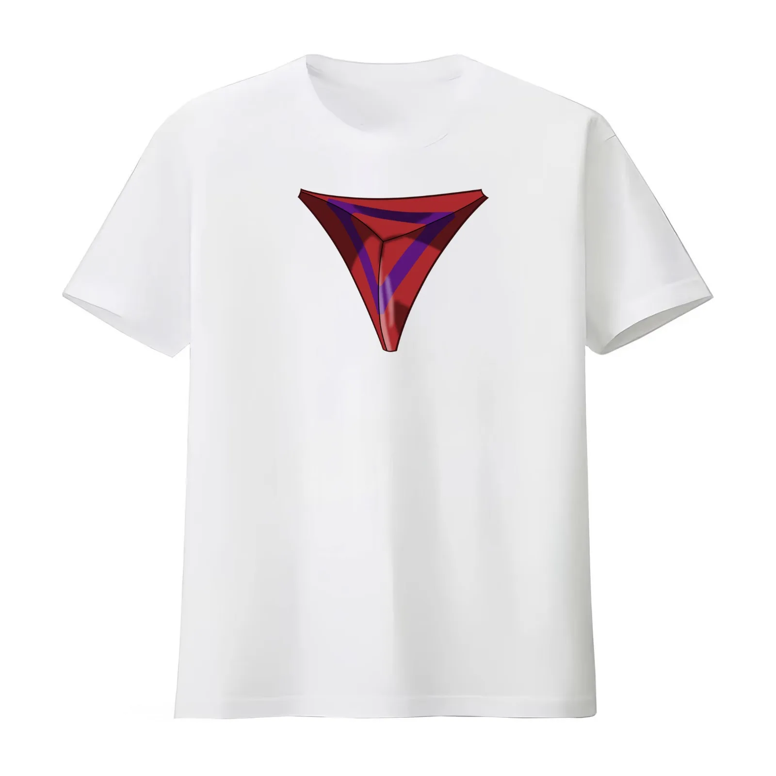 Phantom Ruby Infinte T-Shirt Summer Casual Cotton Tee Oversized Streetwear Tops Vintage Graphic Print Loose Fit Short Sleeve