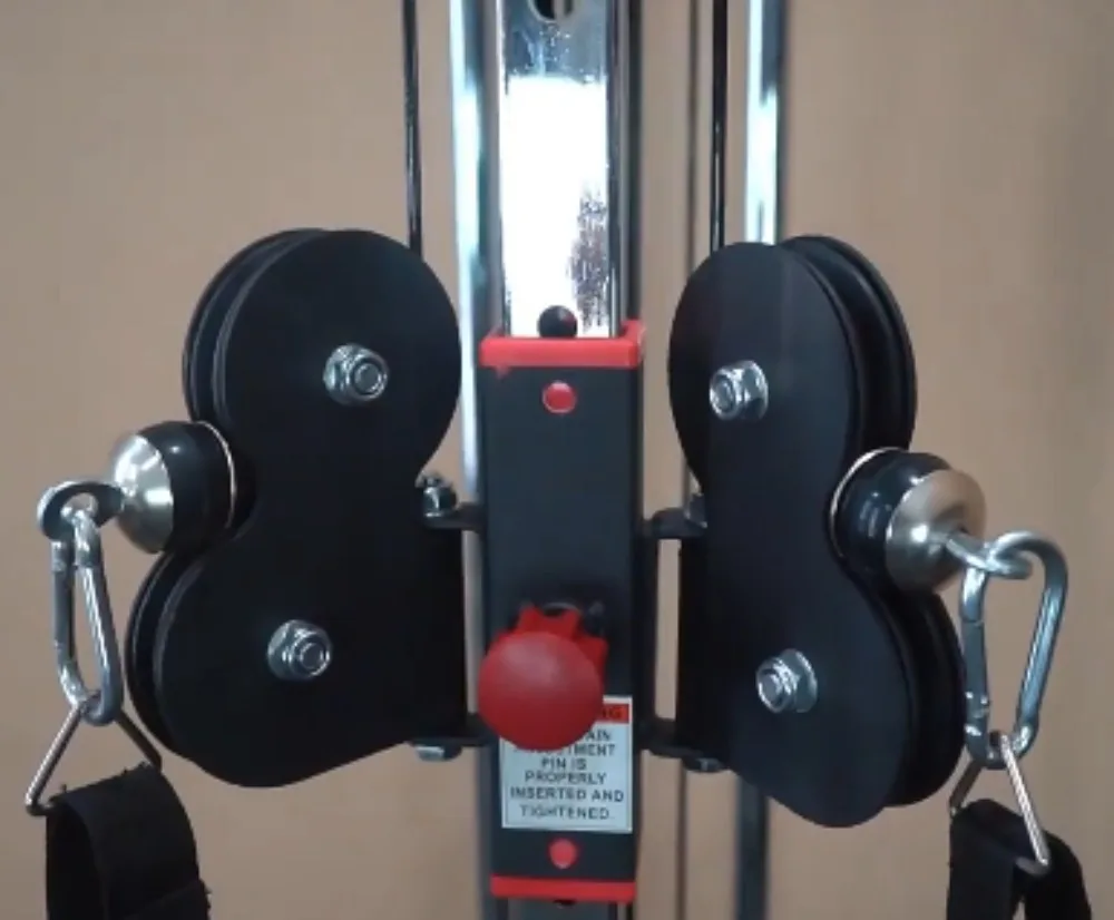 Multifunctional Wall Mounted Training Machine with High Pull-Down for Home Fitness