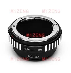 Nik G-NEX adapter ring for nikon G/F/AI/S/D lens to sony e mount nex3/5/6/7 A7 A7r a9 A5100 A7s A1 A6700 ZV-E10 ZV-E1 camera