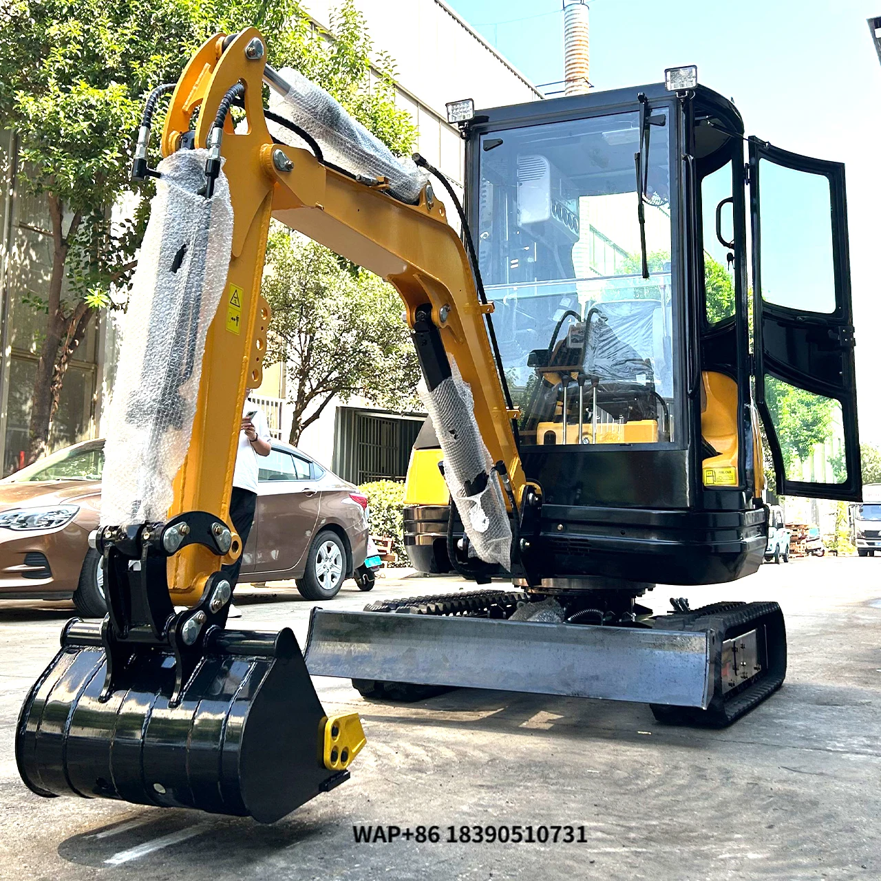 

CE EPA Engine Crawler Chinese Excavator 3.5 Ton Hydraulic 2 Ton 1.2 Ton Mini Excavators for Sale