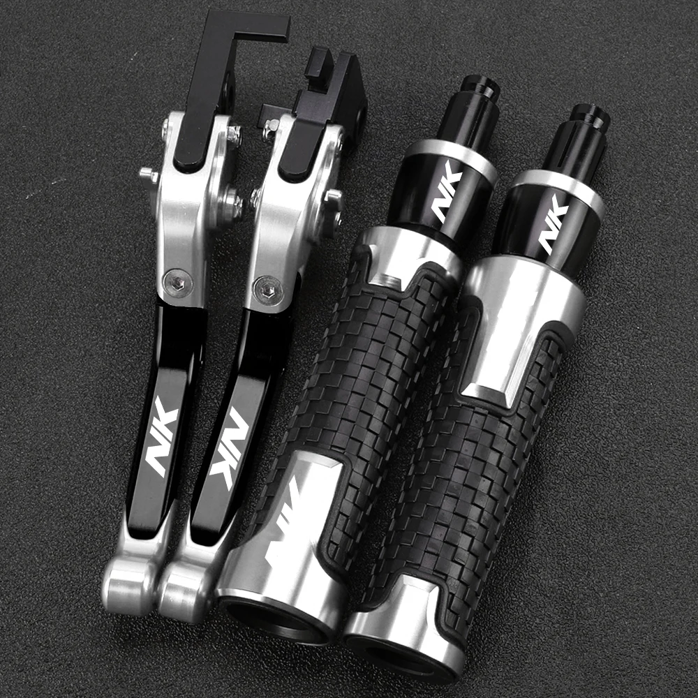 For CFMOTO CF MOTO 250 400 450 650 800 NK CF400NK Motorcycle Accessories Adjustable Brake Clutch Levers Handlebar Grips Ends