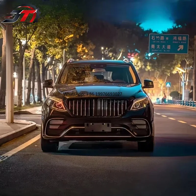 New style Suitable for Benz GLE63 Of GLE With The Plastic Material Large Front And Rear Bumper And Grille Surround Kit