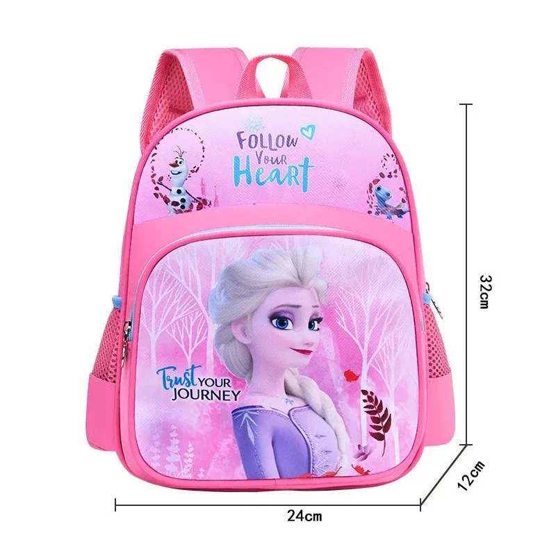 Frozen Backpack Elsa Anna Princess Cartoon Schoolbag Girls Backpack Children Primary School Schoolbag Travel Luggage Bag