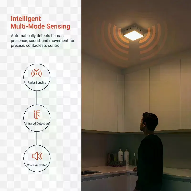 Voice Sound Activated Sensor Switch Smart Auto On/Off Module No Manual Operation for Hotel Corridor Stair Lighting