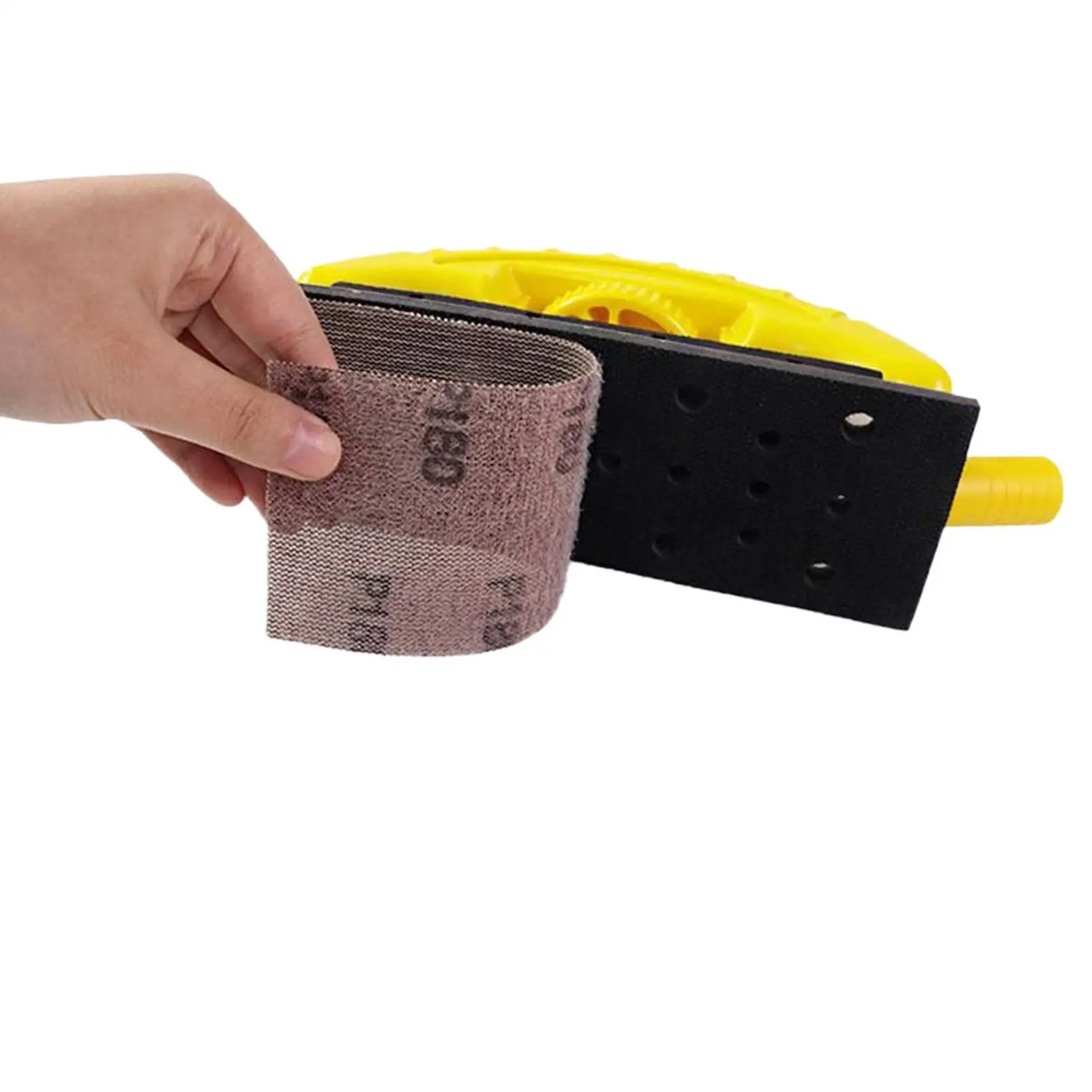 

Auto Body Sanding Block Flexible Adjustable Grinding Tool Adjustable Sander Attachment Handle Holder For Automotive Glass Paint