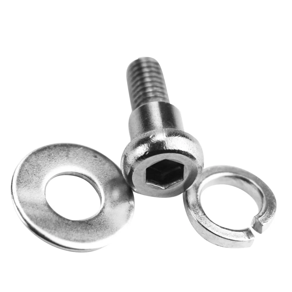 2 Set Scooter Rear Wheel Lock Fixed Bolt Screw for Xiaomi M365 Electric Skateboard Wheel Bearing Screw Electric Scooter Parts