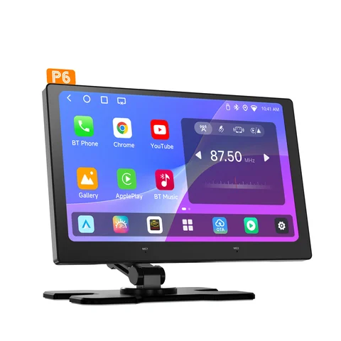 ATOTO 9.19 inch QLED Wireless CarPlay Screen for Car,Portable Display Plug & Play Car Audio Receivers Wireless Carplay & Android Auto, GPS Navigation,Mirror Link, Bluetooth