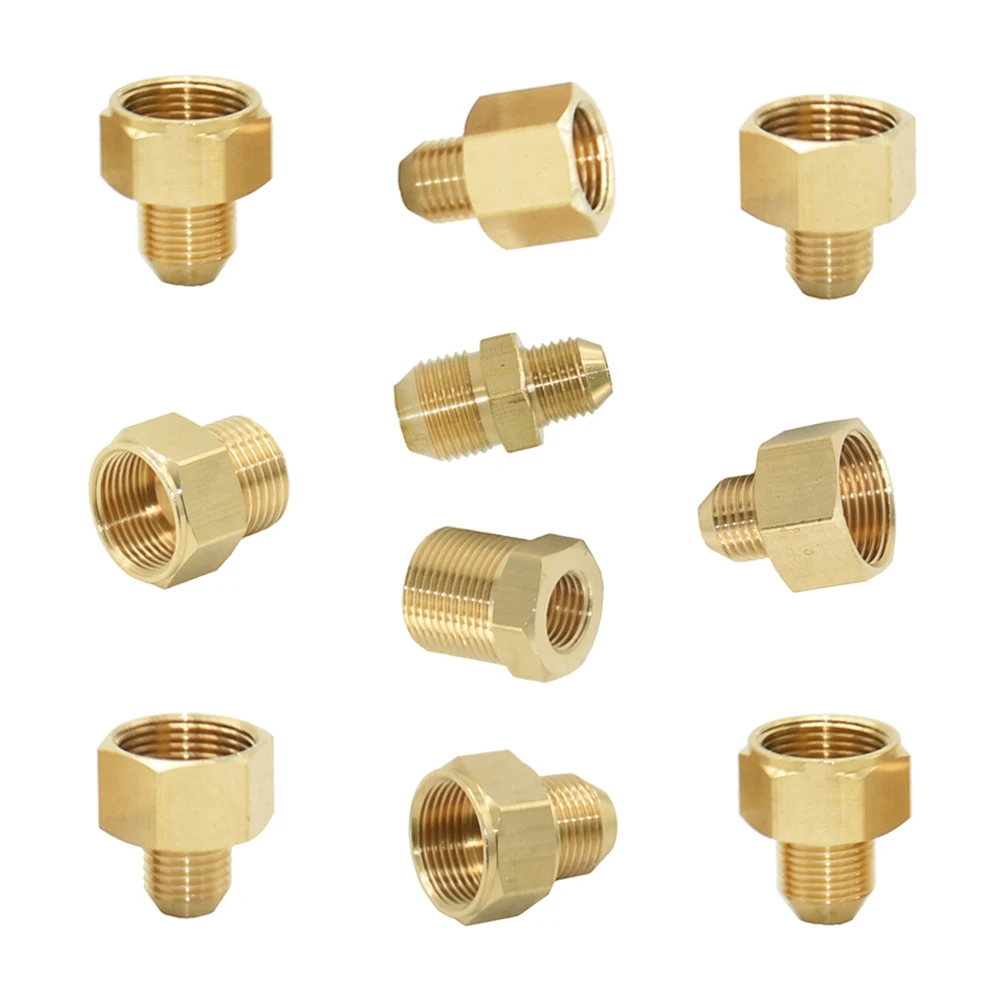 Brass Threaded Connector M14 M18 M22 3/8