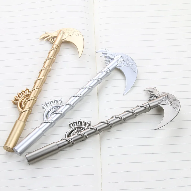 24Pcs Wholesale creative scythe styling gender-neutral pen, cartoon writing learning office stationery