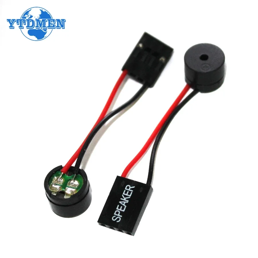 10-40pcs Mini Plug Speaker PC Motherboard Internal Piezo Speaker BIOS Alarm Buzzer for Arduino Computer Case DIY Kit