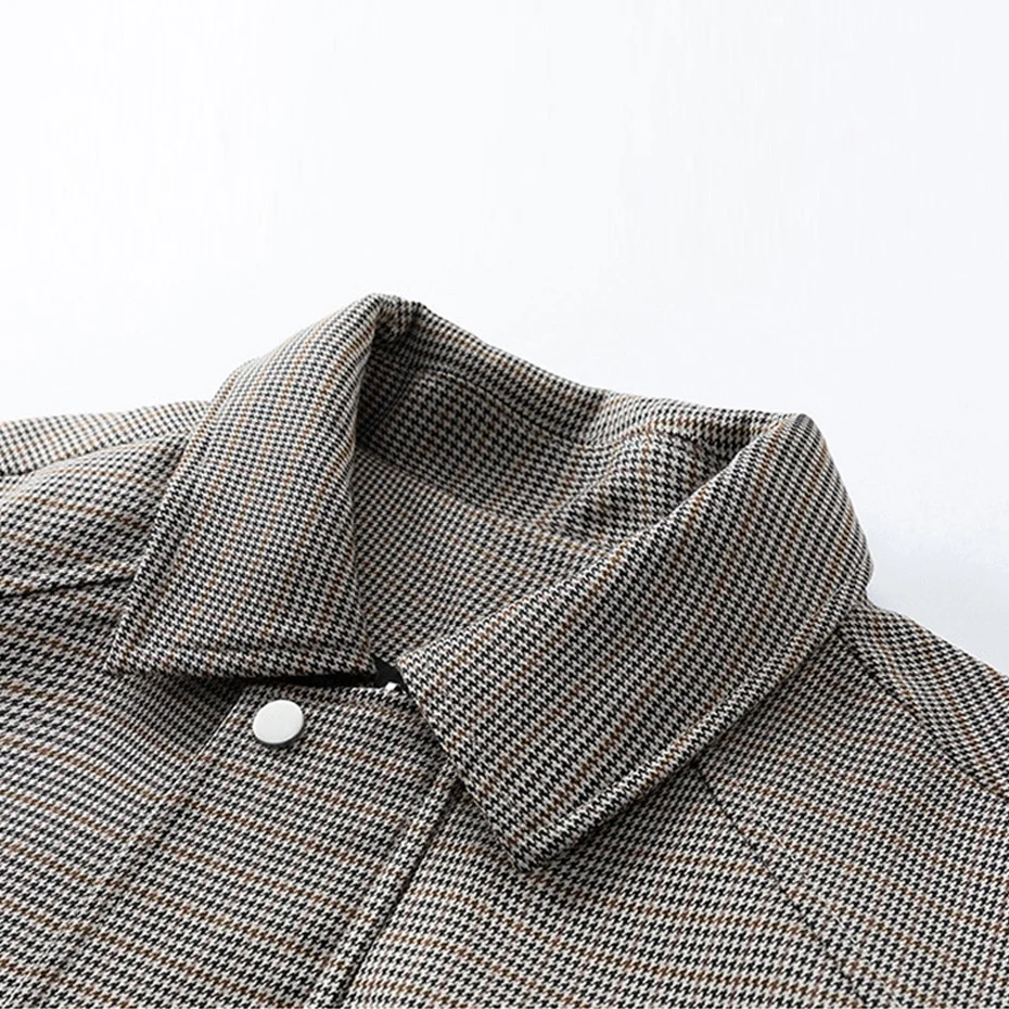 8XL Plus Size Cargo Jacket Men Spring Autumn Coat Fashion Casual Plaid Jacket Coat Male Outerwear Outdoor