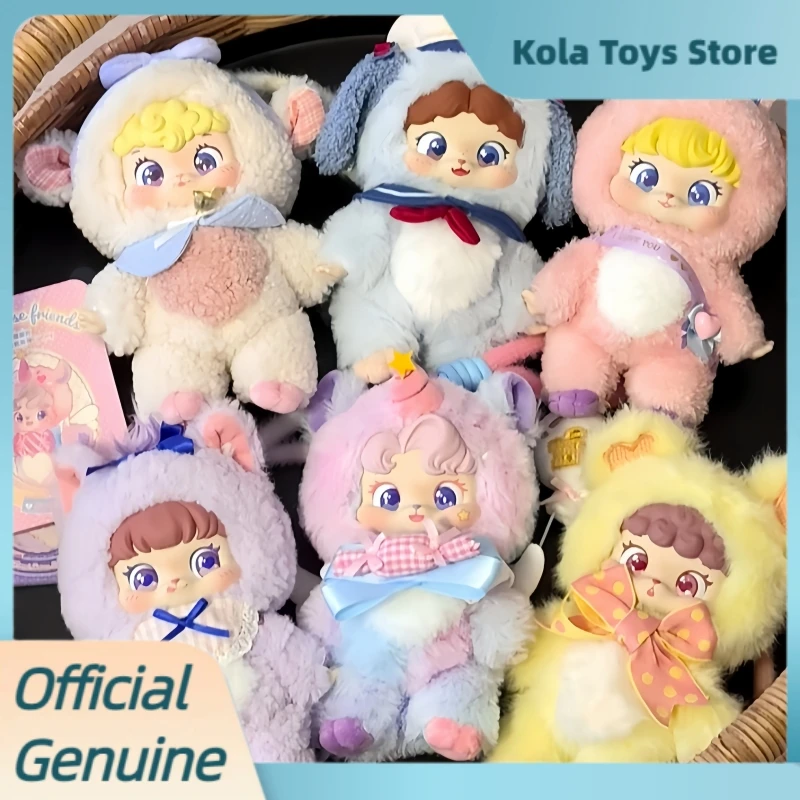Новая оригинальная глухая коробка серии Puffynose Friends, милая виниловая сумка для лица, подвеска, плюшевая кукла, коллекционные предметы, загадочная коробка, игрушки, подарок
