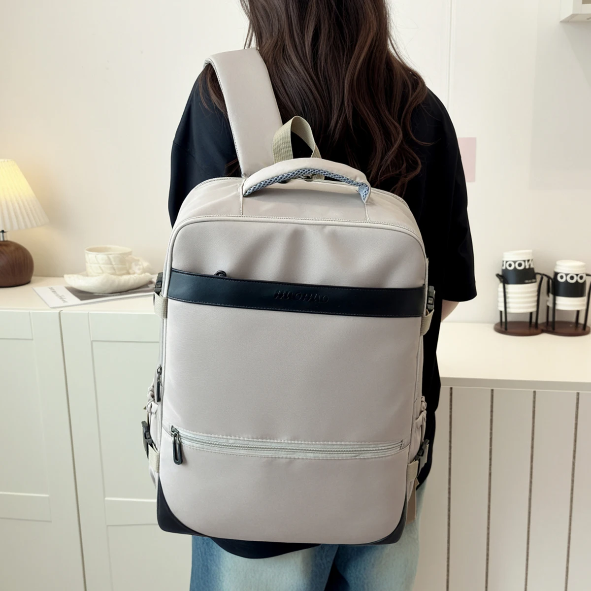 Rucksack für Herren, geeignet für Pendler, Geschäftsreisen, Studenten, große Laptop-Tasche, leichter Reiserucksack, Handgepäck, kein Einchecken erforderlich