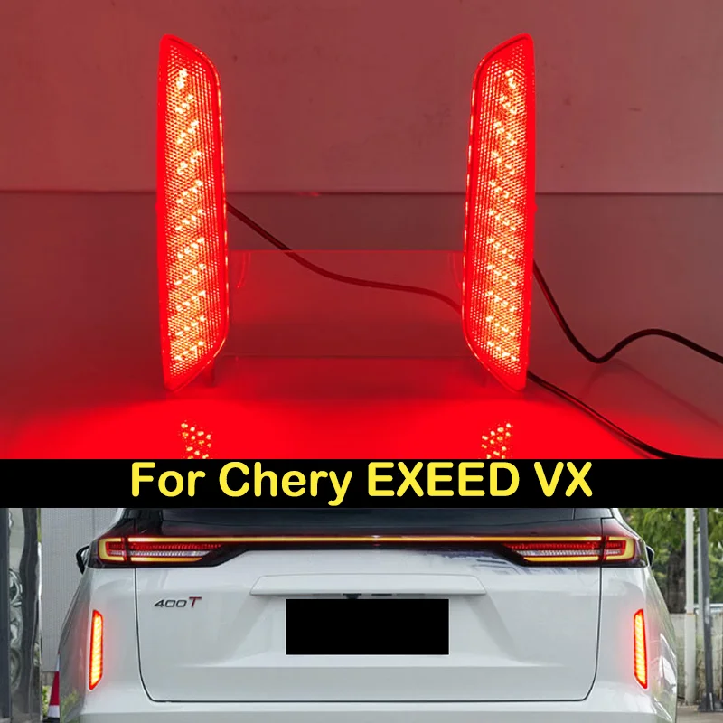 

DECHO LED Rear Foglight For Chery EXEED VX rear bumper foglight foglamp fog light fog lamp Brake lights