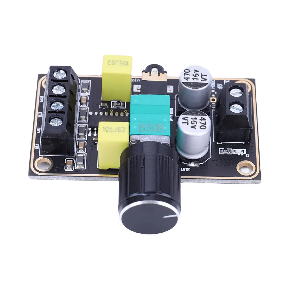 

Pam8406 Digital Power Amp Module 5wx2 Dual Channel Audio Stereo Amplify Board Dc5v Class D For Speaker Sound System Diy