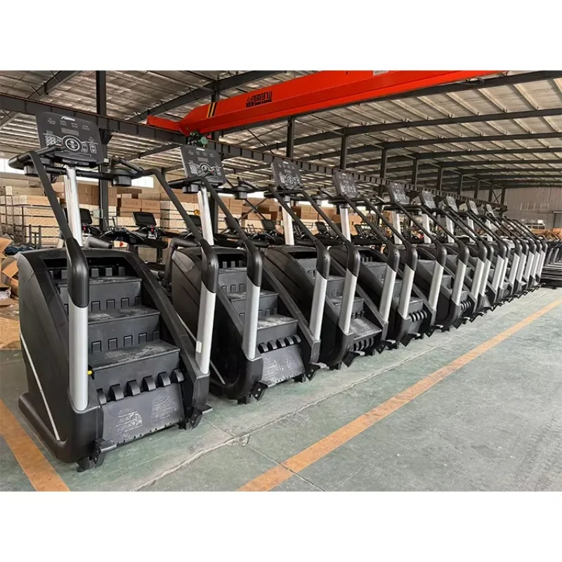 Máquina comercial de escalada de escada para academia, exercício cardiovascular, mestre/stepper, equipamento de treino, máquina elétrica de escalada