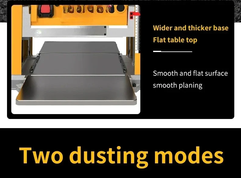 220V Retail 2000W Electric Wood Thickness Planer 330mm Planing Width 13 Inch Thicknesser PROFESSIONAL
