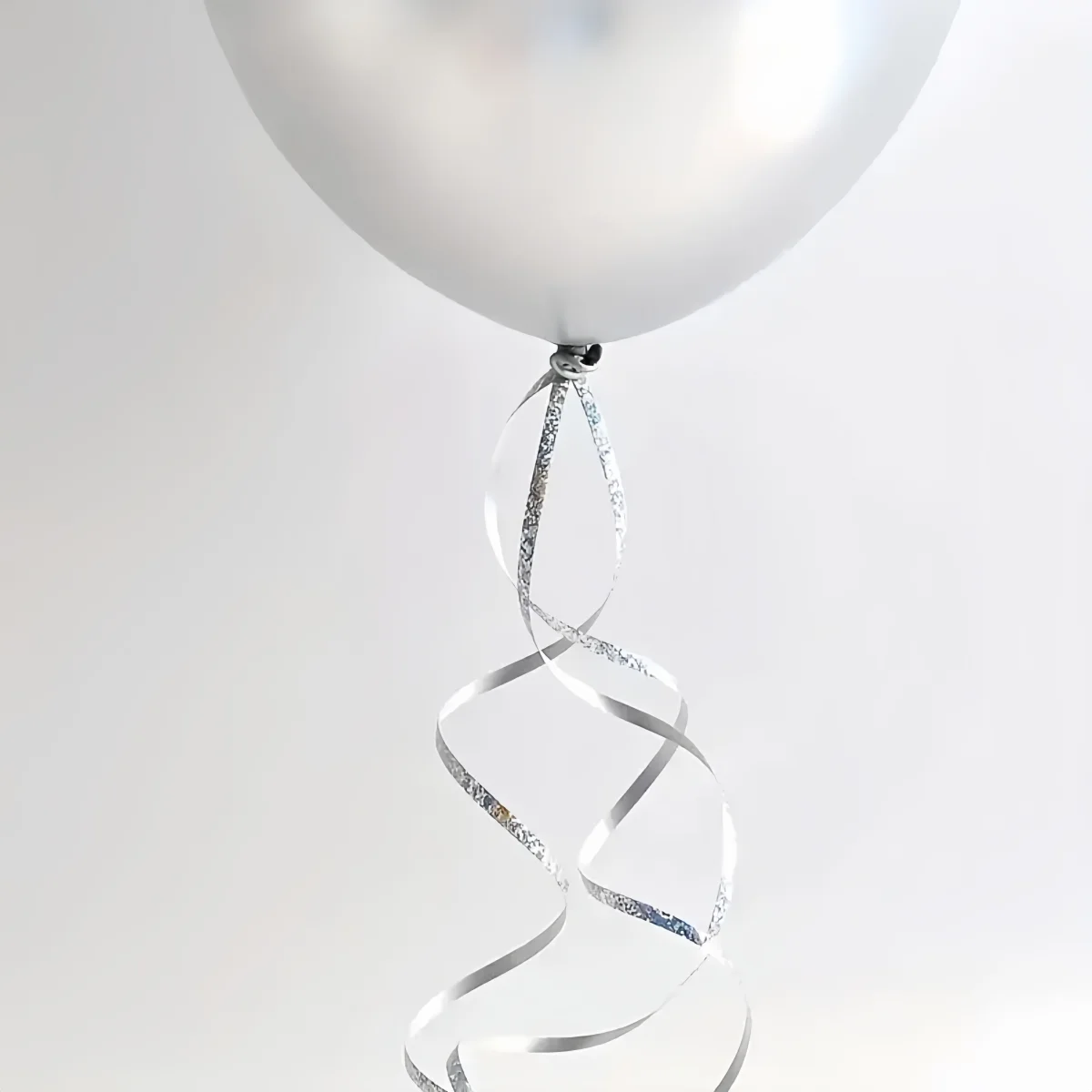 100 Yards/Rolle 5mm Kunststoff-Laser-Satinband Metallisches Ballonband für DIY-Bastelarbeiten, Geschenkverpackung, Blumensträuße, Hochzeitsdekoration – Detail 5