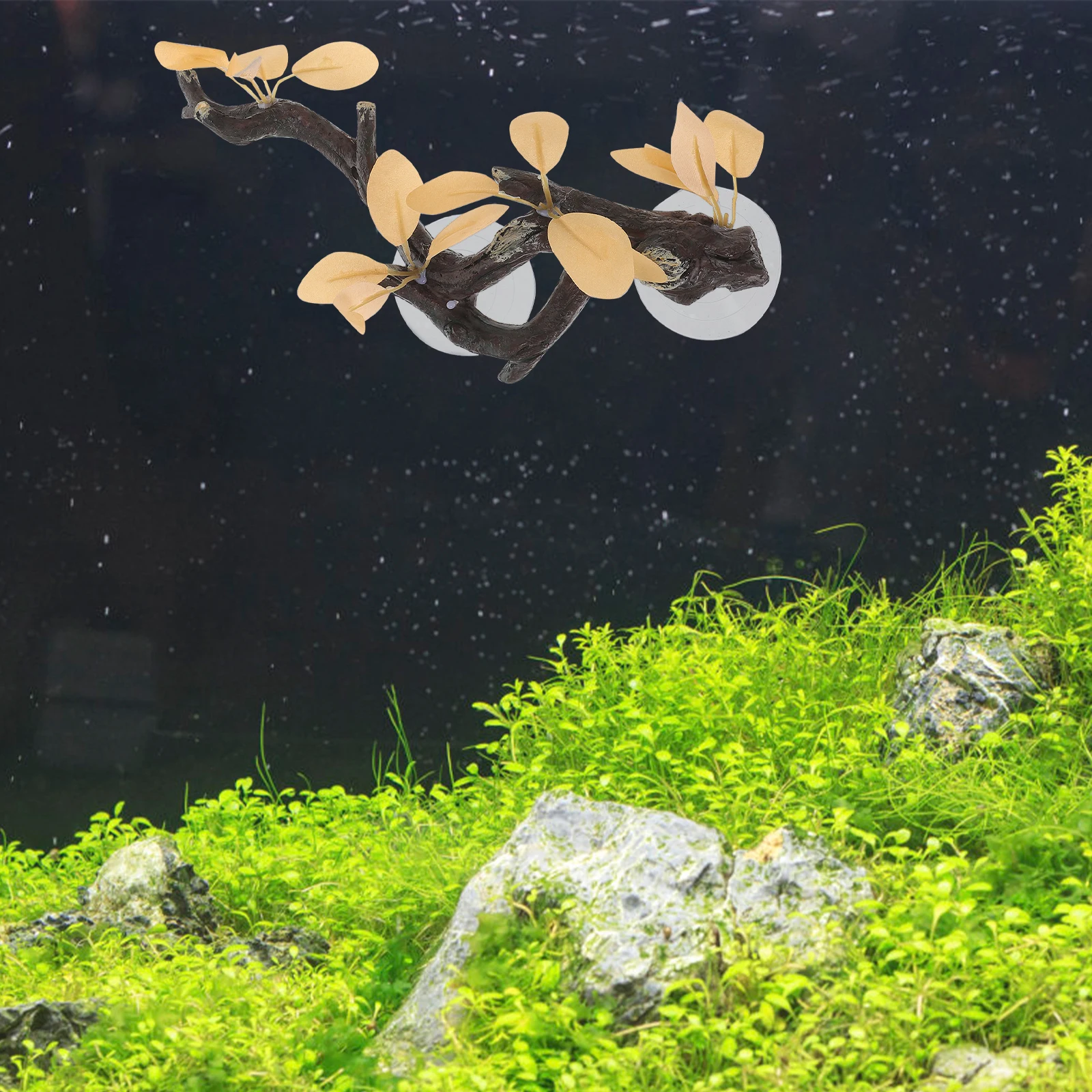 

Artificial Reptile Tree Branch Decor for Terrariums and Vivariums Resin Climbing Branch with Realistic Texture for Bearded