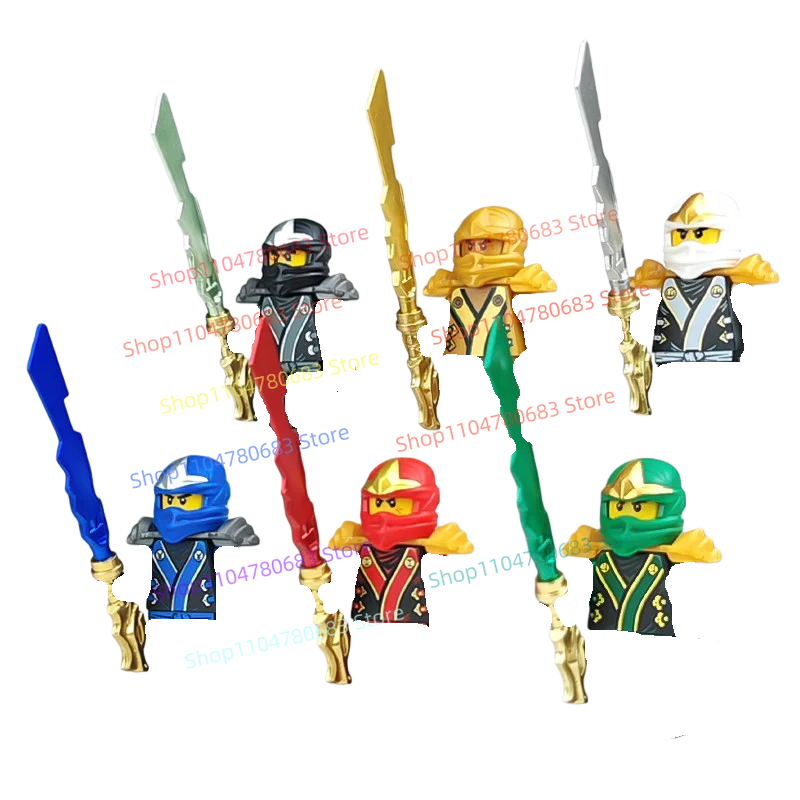 Bloques de Construcción MOC, Muñecas Miniatura, Juguetes de Personajes de Dibujos Animados, Videojuegos y Televisión, Regalos Navideños, Colección de Pasatiempos, Adornos