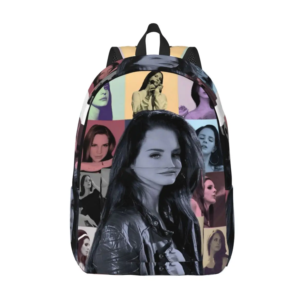 American Singer Lana Del Rey Backpack for Kindergarten Primary School Student Pop Music Bookbag Boy Girl Kids Daypack Sports