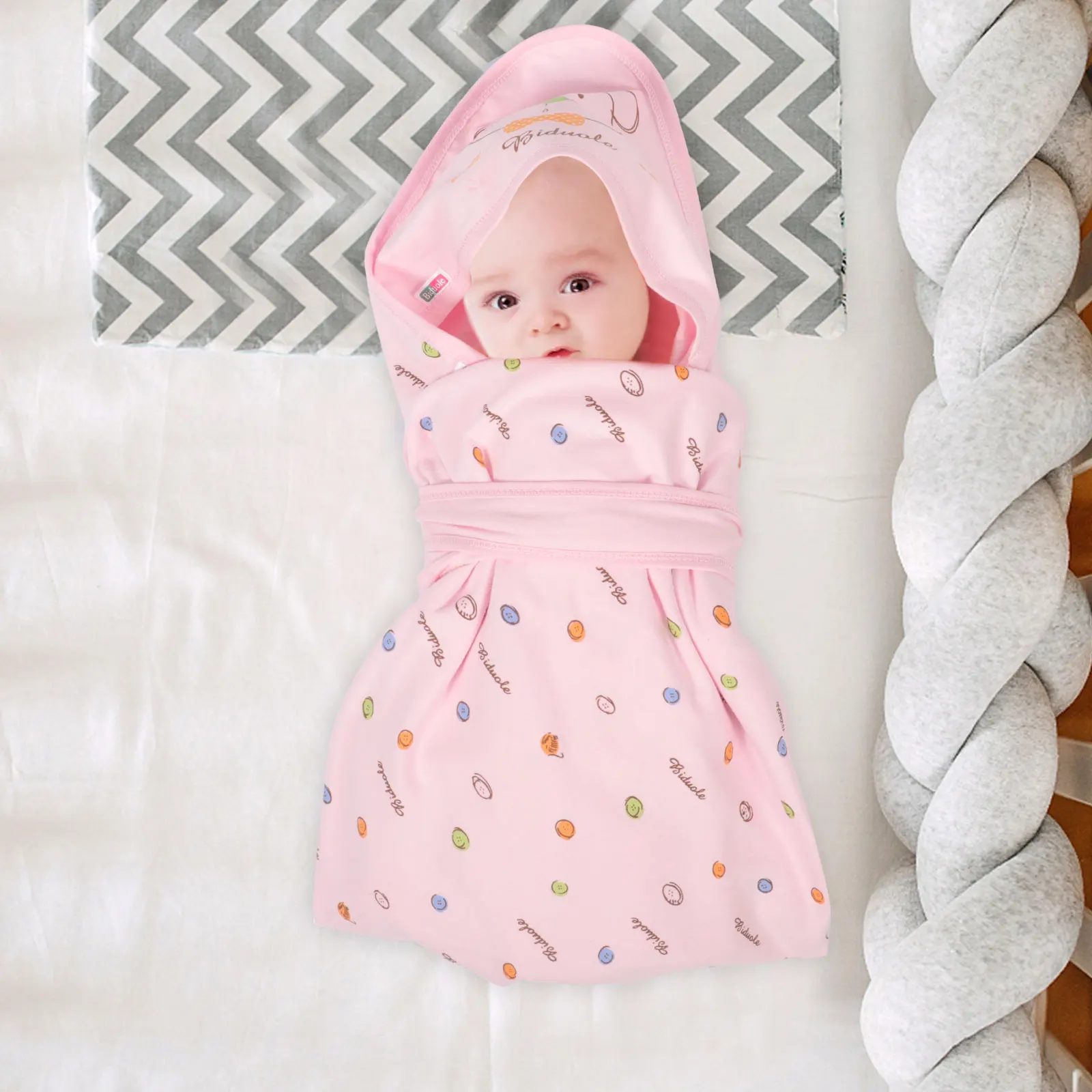 

Baby Blanket Newborn Wrapping Towel Pink Child Animal Supplies Soft Comfortable Breathable Infant Swaddling Clothes