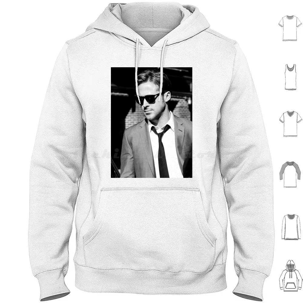 Ryan Gosling Hoodies Long Sleeve Ryan Gosling Black And White The Nice Guys Stone Style Sunglasses Ryan