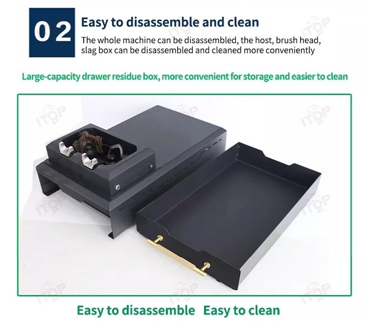 ITOP KFQJ58CT الكهربائية Portafilter الأنظف درج نوع القهوة Portafilter بقايا آلة التنظيف مقهى استخدام 300 واط 110 فولت 220 فولت