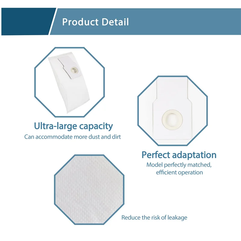

A75X Top 6 Pcs 53294 Style O Type Dust Vacuum Bags For Kenmore Upright Vacuums Cleaners Vacuum Cleaner Dust Replacement Bags