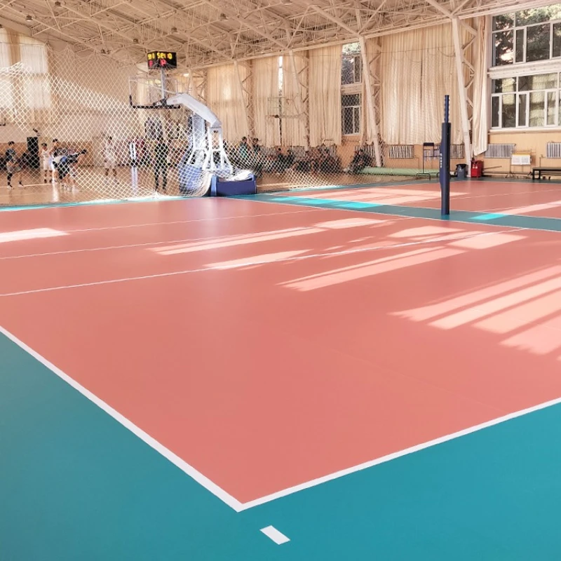 

Volleyball badminton floor glue air volleyball indoor and outdoor professional floor mat wear-resistant and non-slip sports