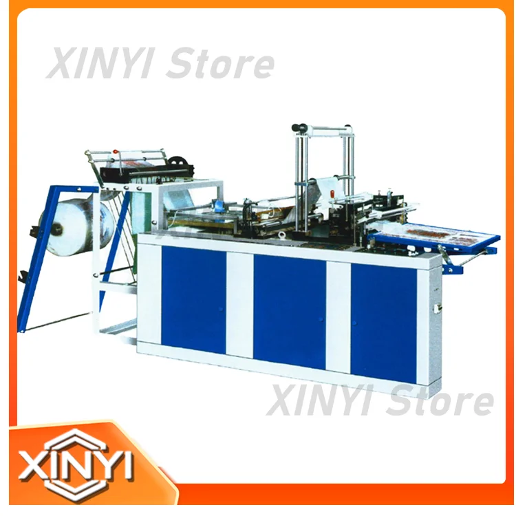 Nylon Bag Sealing and Cutting Machine for Plastic Side Sealing Shopping Bag Making Machine with Core Motor Component for