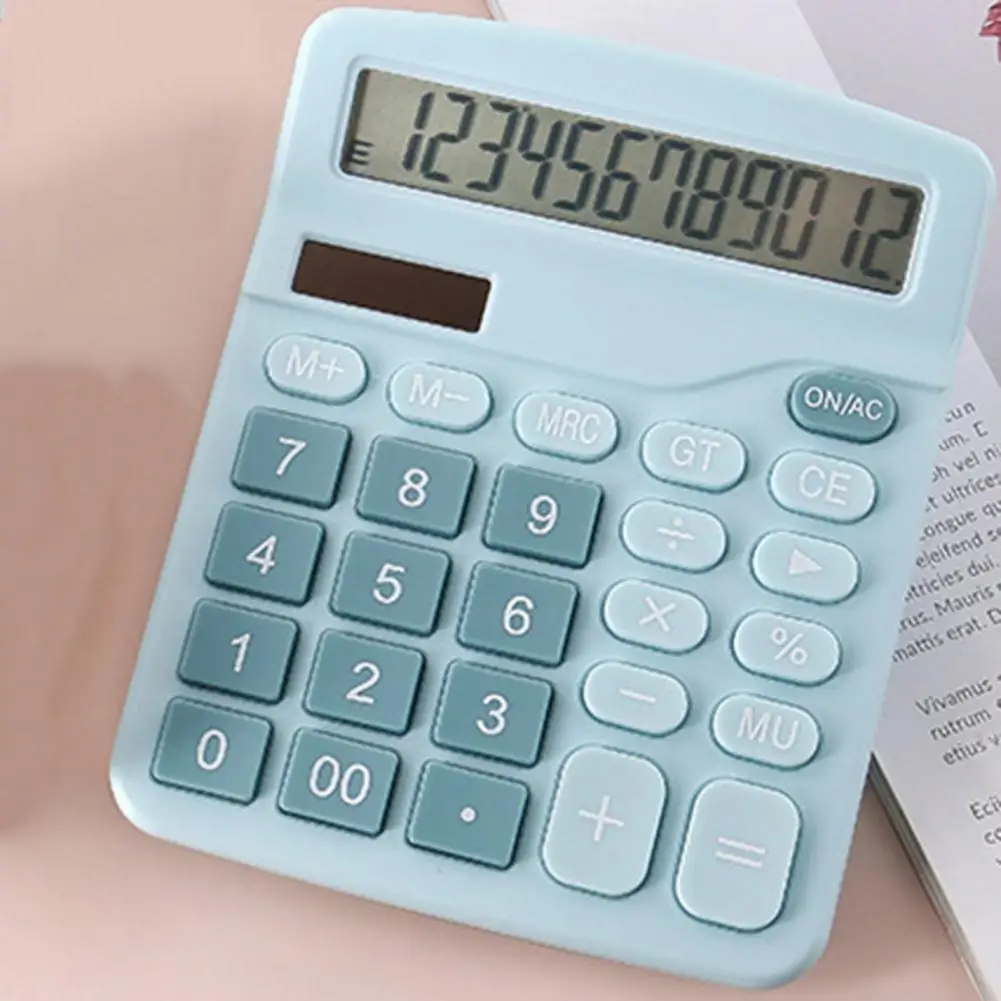 Calculation Compact Mini Impact Resistant Desktop Calculator Basic Counter Office Supply