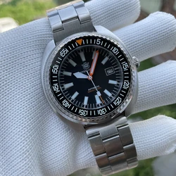 Relojes de buceo de lujo STEELDIVE SD1983, reloj mecánico automático de cristal de zafiro de 1000M, resistente al agua, reloj de pulsera grande suizo superluminoso