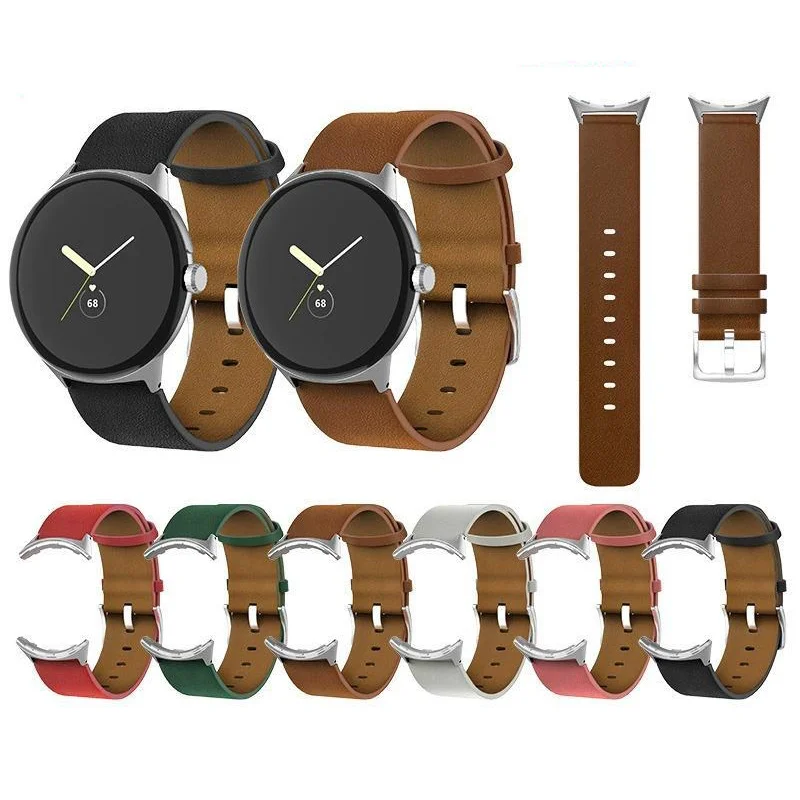 حزام جلد أصلي لجوجل بكسل 2 ساعة ، سوار ساعة ، حزام للرجال والنساء ، سوار ، كوريا ، رياضة ، اكسسوارات ساعة