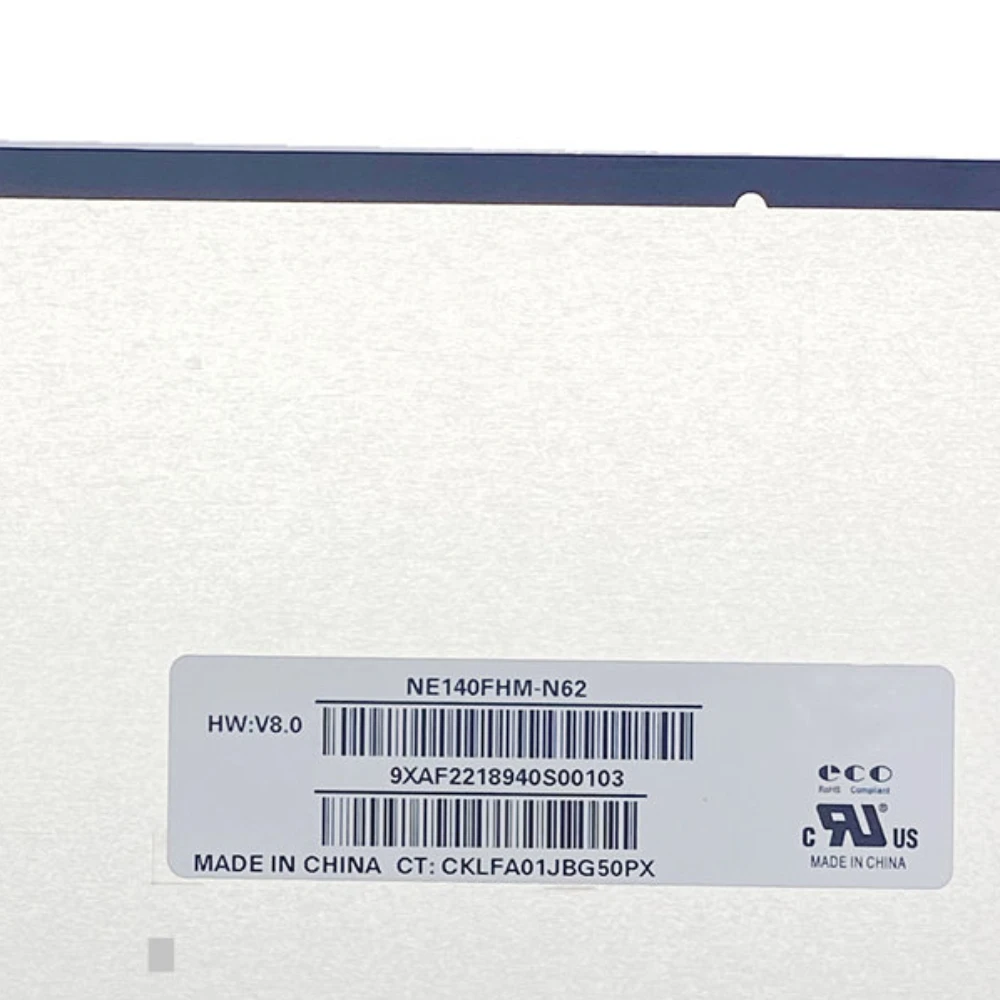 NE140FHM-N62 30pins EDP 1920×1080 FHD 14.0