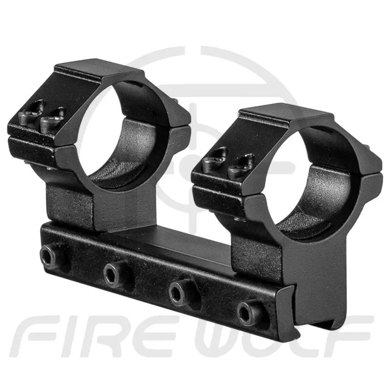 30mm One Piece High Profile Dovetail Scope Mount Rings Adapter W 11mm Long 100mm Rifles Airsoft Hunting