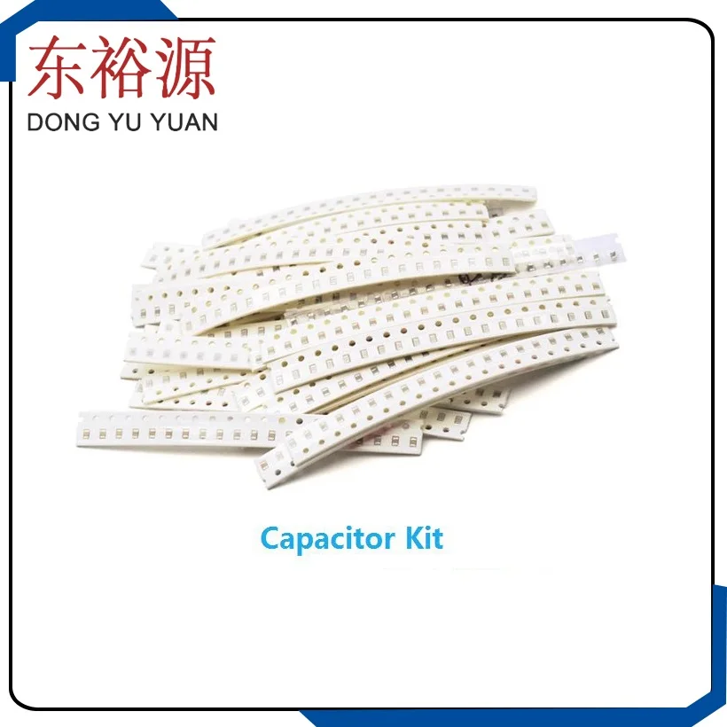 36 Values * 20pcs=720pcs Kit Electronic Diy Assorted Kit 10PF 160 105 104 103 2.2uf 47nf 0805 SMD Capacitor 1pF-10uF Samples Kit