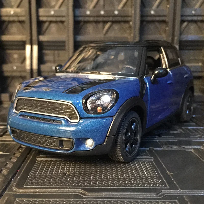 

Модель автомобиля Rastar 1:24 BMW mini cooper s countryman, металлические украшения из статического сплава, подарки для взрослых, детские игрушки